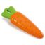 GIOCO CAROTA in GOMMA 20 cm massaggia gengive 