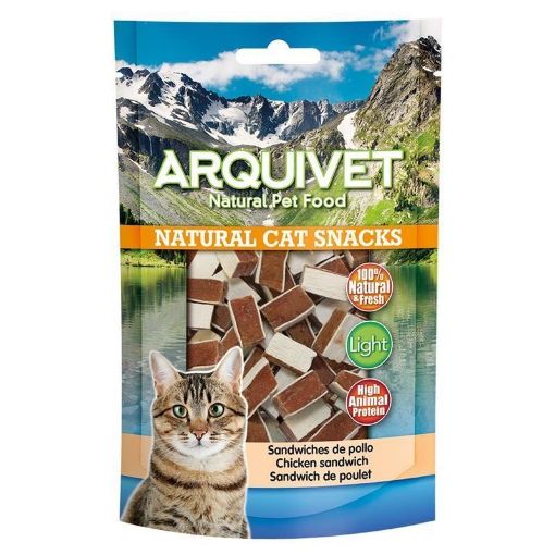 ARQUIVET SNACK GATTO SANDWICH DI POLLO 50 gr