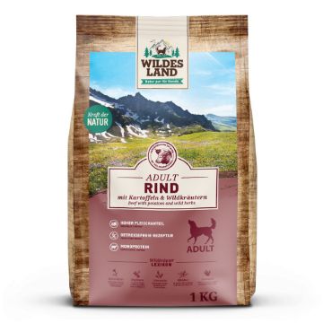 WILDES LAND MANZO PATATE 1 KG  CLASSIC CANE ADULTO  GRAIN FREE  