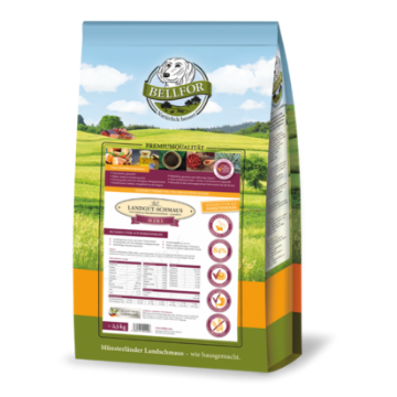 BELLFOR LANDGUT  1,2 kg MINI ADULTO Insetto del Soldato Nero GRAIN FREE Crocchette Ipoallergeniche 