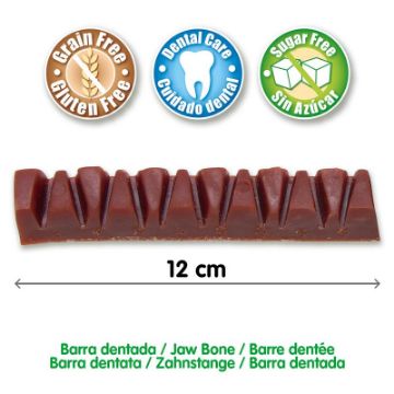 Immagine di BARRETTA DENTALE MINI 12 cm GRAIN FREE SNACK per la MASTICAZIONE TOPSELL DENTAL STICK 