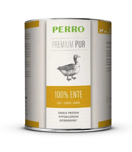 PERRO 820 GR ANATRA PUR GRAIN FREE UMIDO CANE 