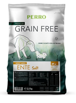 PERRO SEMIUMIDO  ANATRA PATATE 2,5 kg TG. MEDIO GRANDI GRAIN FREE  
