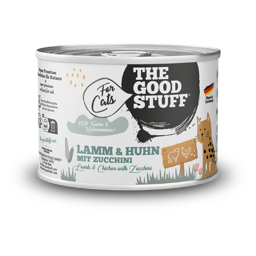 THE GOODSTUFF AGNELLO E POLLO  200 GR. UMIDO GATTO  COMPLETO 