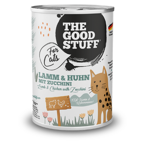 THE GOODSTUFF AGNELLO E POLLO  400 GR. UMIDO GATTO  COMPLETO 