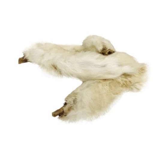 100 GR ZAMPE di CONIGLIO CON PELO TOPMAST